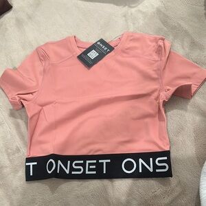 Onset Women's Pink Crop Top